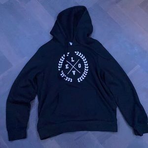 X-Large black Dress Inn hoodie